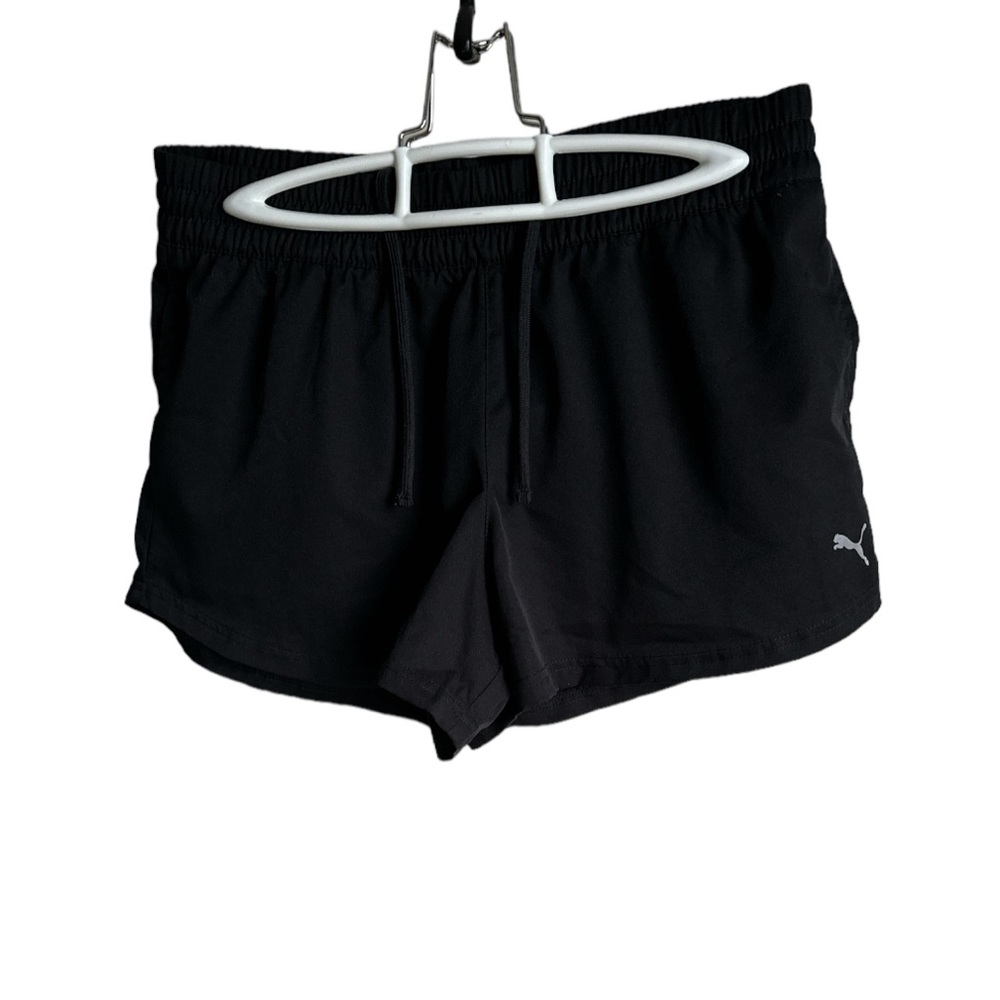 PUMA Neutral Women’s Sporty Stretch Waist Drawstring Running Athletic Shorts